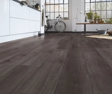 KRONOTEX Laminat Exquisit D6017 Kashmir Eiche Schwarz Landhausdiele 5