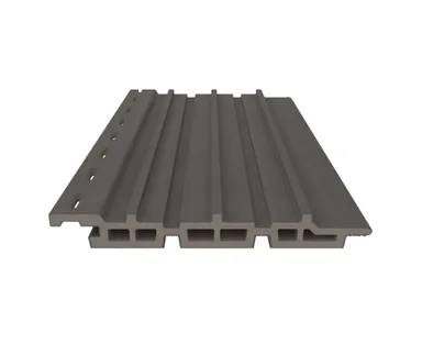 NewTechWood WPC Wandverkleidung Rhombus 21 x 215 x 2900 mm Silver Gray 1