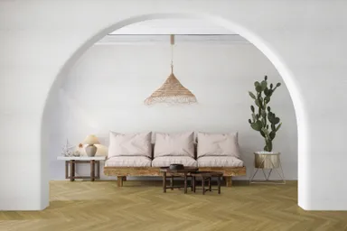Gerflor Klebe-Vinylboden, Senso Unik, Fischgräte, Madera Castano 10