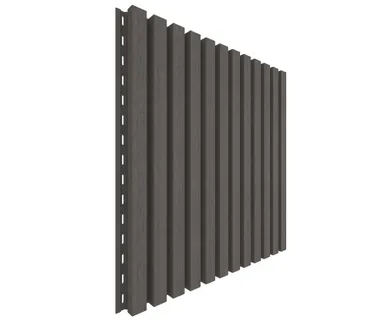 NewTechWood WPC Fassadenprofil Castellatio PRO65 33 x 181 mm Silver Grey 1