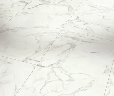 PARADOR PVC freier Klick-Designboden Modular One MarmorEos weiß Steinstruktur Fliese 0