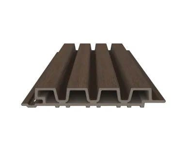 NewTechWood WPC Fassadenprofil Castellatio PRO35 33 x 215 mm Ipe 0
