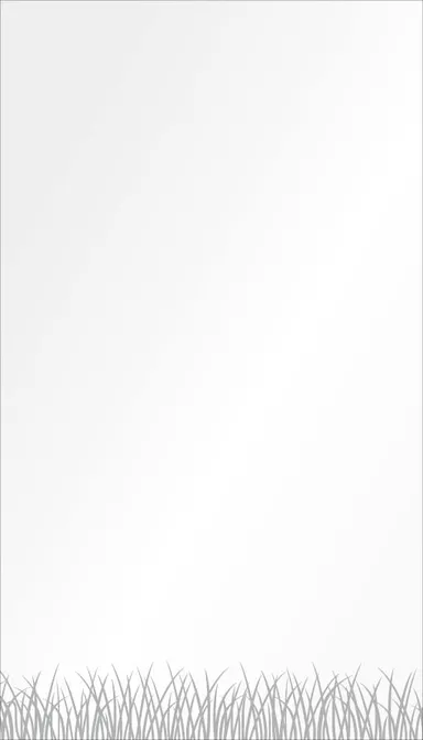 HORI Glaszaun Glassichtschutz Motiv Gras 0