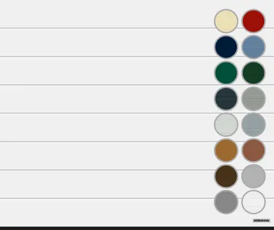 HÖRMANN Sektionaltor LPU 42 42mm M-Sicke Silkgrain 0