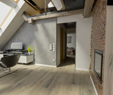 HORI Klick-Hartvinylboden Rigid SPC Eiche Blackrock Castle Landhausdiele synchron Holzstruktur 9