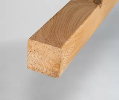 HORI Zaunpfosten für Sichtschutzzaun Gebirgslärche Rhombus 0