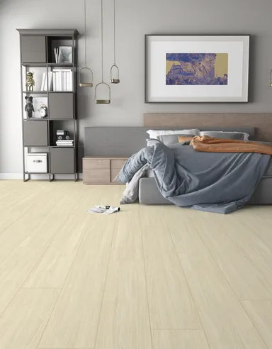 HORI Klebe-Vinylboden massiv Chamgner Eiche Holzstruktur Landhausdiele 0