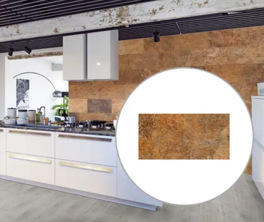 HORI BARIDECOR AQUA Wandverkleidung Quarcita Oxido 0