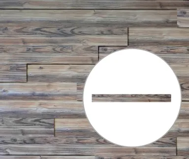 HORI Wandverkleidung Nivello MDF Paneele 3D Optik Appenzeller Fichte braun 0