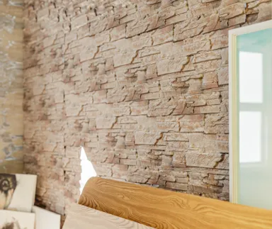 HORI Wandverkleidung Betonsteinverblender Natursteinoptik Beige/Braun 5