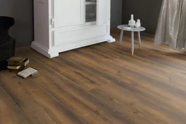 DOMIZIL Echtholz Klick-Designboden Eiche rostbraun Landhausdiele 4