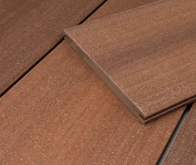 HORI Terrassendielen Komplettset WPC Sylt braun 16 x 193 mm 0