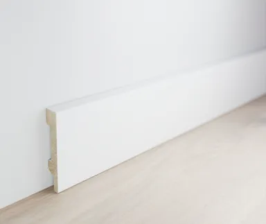 HORI Kunststoff Sockelleiste EPS Modern weiß 5