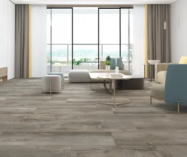 HORI Klick-Hartvinylboden Rigid SPC Eiche Andrew Jackson steingrau Landhausdiele Holzstruktur 0