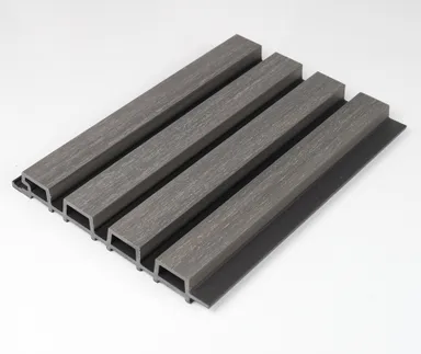 HORI WPC Fassadenverkleidung Rhombus grau Bi-Color 26 x 219 mm 1