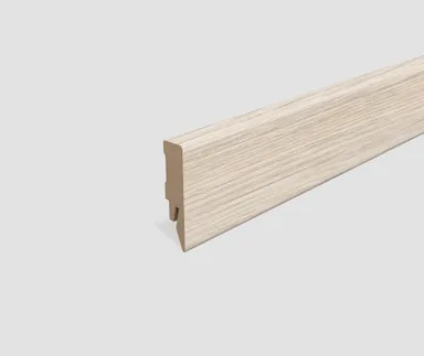 EGGER MDF-Kern Sockelleiste L547 passend zu Fußboden Monfort Eiche weiss 0