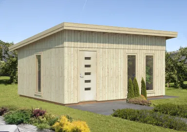 Palmako Gartenhaus Nordic+ Haus Annika Home Office 0