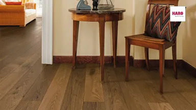 HARO Parkett 4000 Bernsteineiche retro strukturiert Sauvage Landhausdiele 4