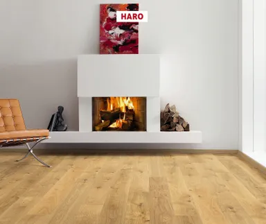 HARO Parkett 4000 Eiche Sauvage strukturiert Landhausdiele 0