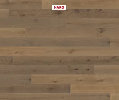 HARO Parkett 2500 Eiche samtbraun strukturiert Landhausdiele 0