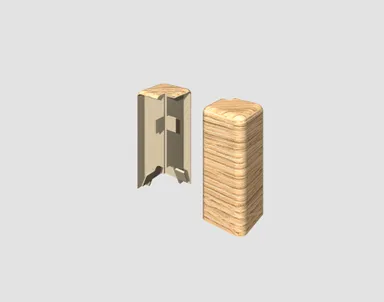 EGGER Außenecke Cubical Eiche sand 6 cm 0