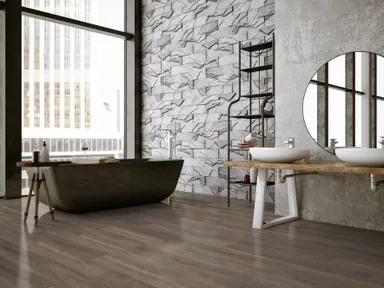 Gerflor Klebe-Vinylboden Senso Rustic 0728 Cleveland Dark Landhausdiele selbstklebend 5