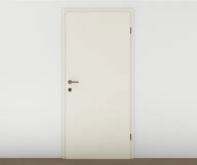 HORI Zimmertür CPL Weiß RAL9010  Röhrenspan Designkante 0