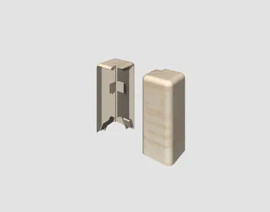 EGGER Außenecke Cubical Eiche creme 6 cm 0