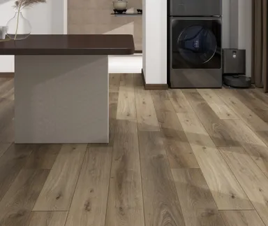 HORI Klick-Hartvinylboden Rigid SPC Eiche angeräuchert Byron Bay Landhausdiele Holzstruktur 5