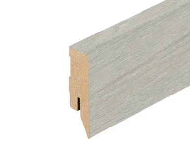 HORI MDF-Kern Sockelleiste Grundierfolie Topline Eiche Clay synchron 1