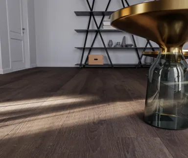 HORI Klick-Hartvinylboden Rigid SPC Eiche Markant geräuchert Dubbo Landhausdiele Holzstruktur 0