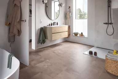 EGGER Klick-Designboden Aquadura+ Hybridboden EDF304 Titanit sandbeige 0
