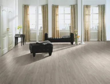 HORI Klick-Hartvinylboden Rigid SPC Eiche Wuppertal elegant grau Landhausdiele 0