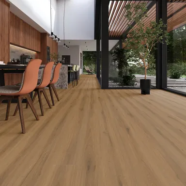 tilo Klick-Vinylboden ELITO TREND Eiche Caramel Holzoptik softsynchron Landhausdiele 0