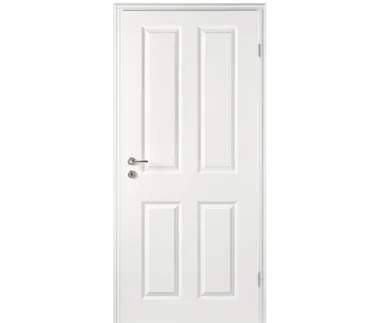 HORI Zimmertür Estella 4 Signalweiß RAL9003 Röhrenspan Designkante 0