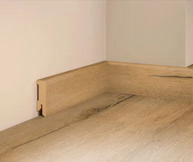 tilo MDF-Sockelleiste Eiche Kalahari foliert 0
