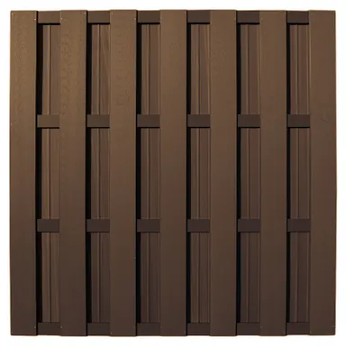 HORI WPC Sichtschutzzaun Lamellenzaun Element 0