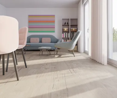 HORI Klick-Hartvinylboden Rigid SPC Walnuss hell Newcastle Landhausdiele Holzstruktur 8