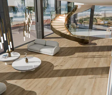 D-SYN Eiche Windsor Castle Klick-Hartvinylboden Rigid SPC natur Landhausdiele Holzstruktur 0