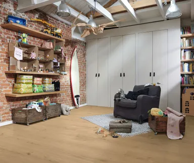 MEISTER PVC-Freier Klick-Designboden Pro DD 250 Lakewood Oak natural 07456 Softwood-Struktur Kurzdiele 0