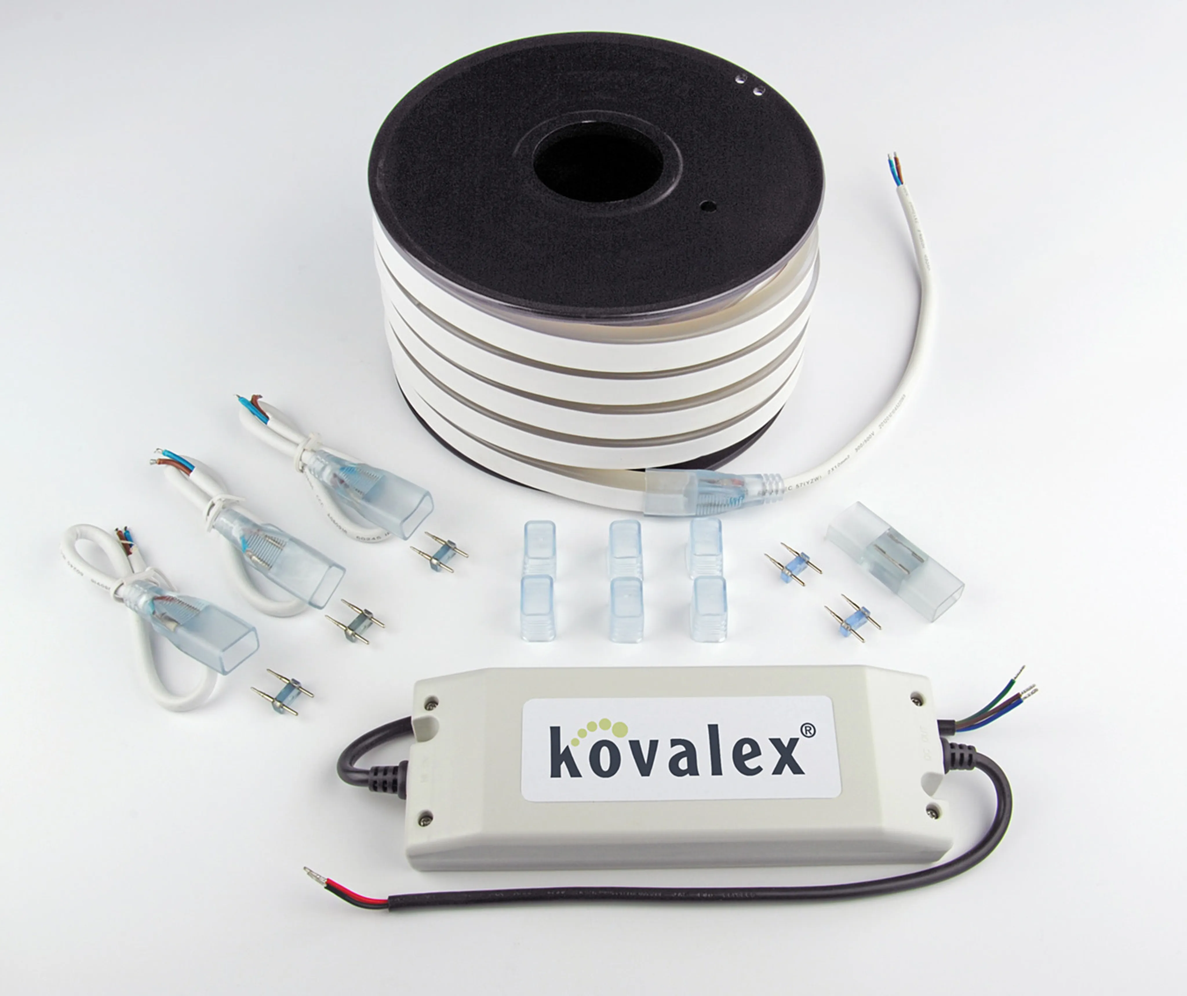 Kovalex Terrassendielen WPC LED Licht Set 10 m (2450133800)
