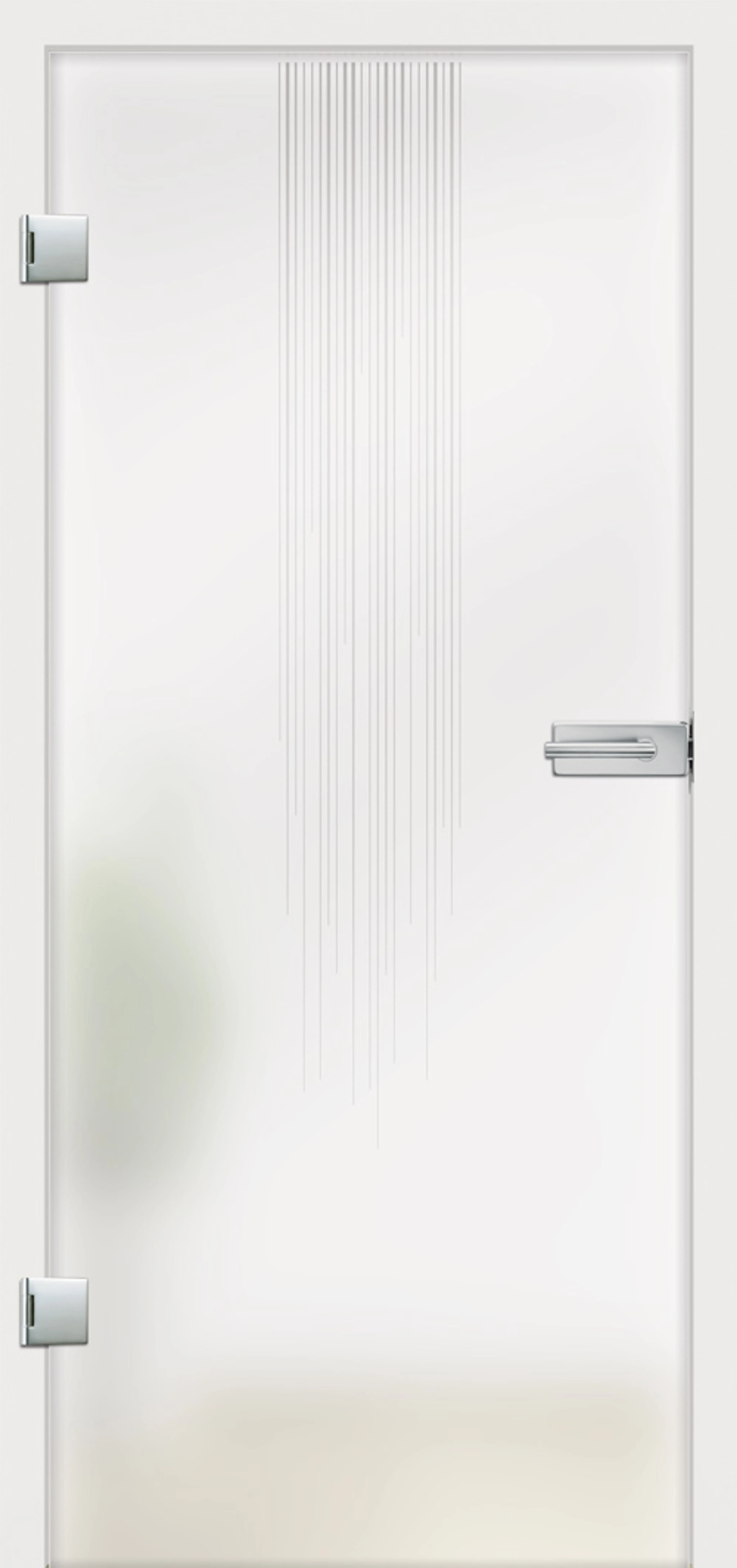 Licht & Harmonie Glastür 8mm ESG Modell Flow (10040060799)