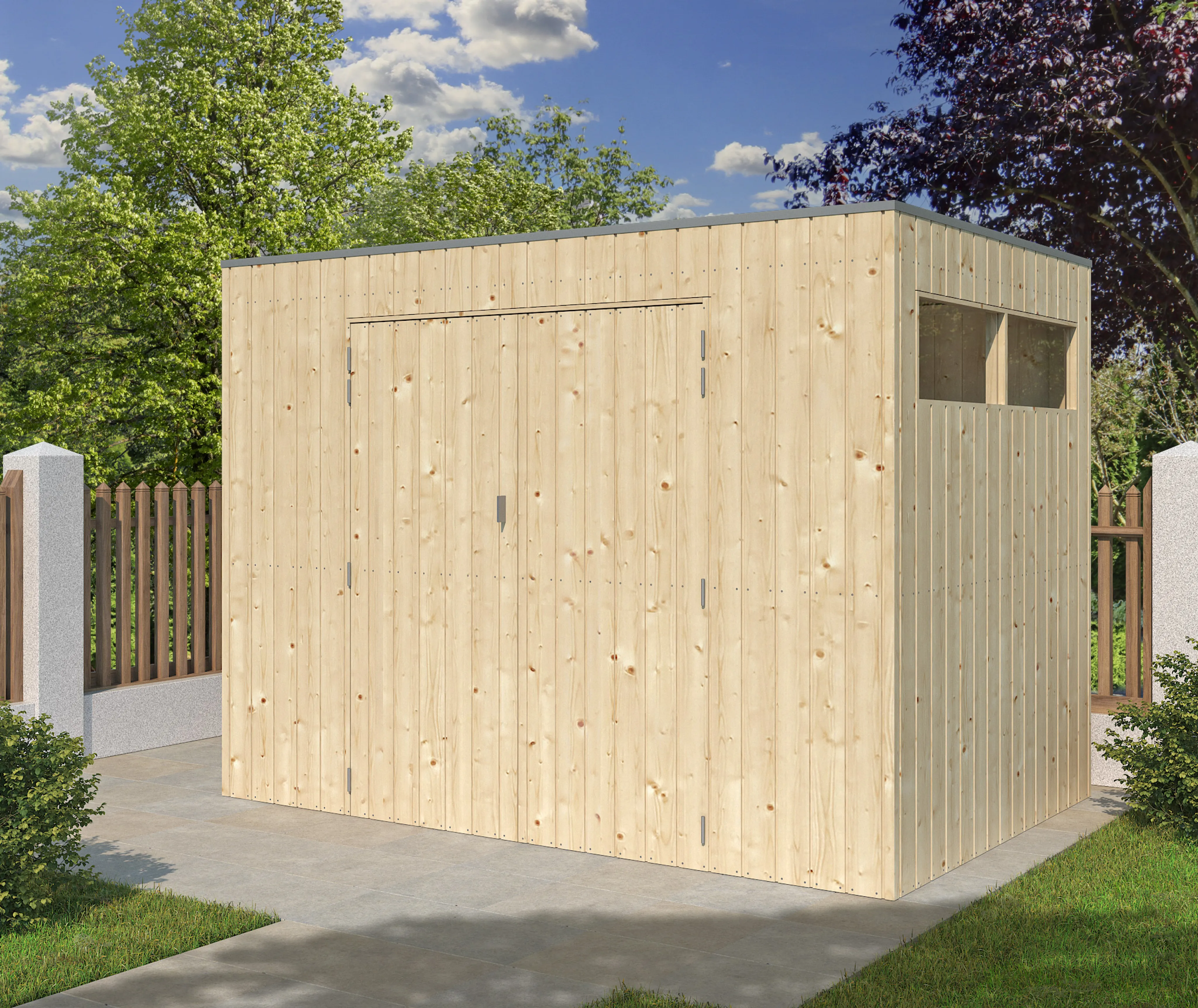 HORI Gartenhaus Qube (10040100223)