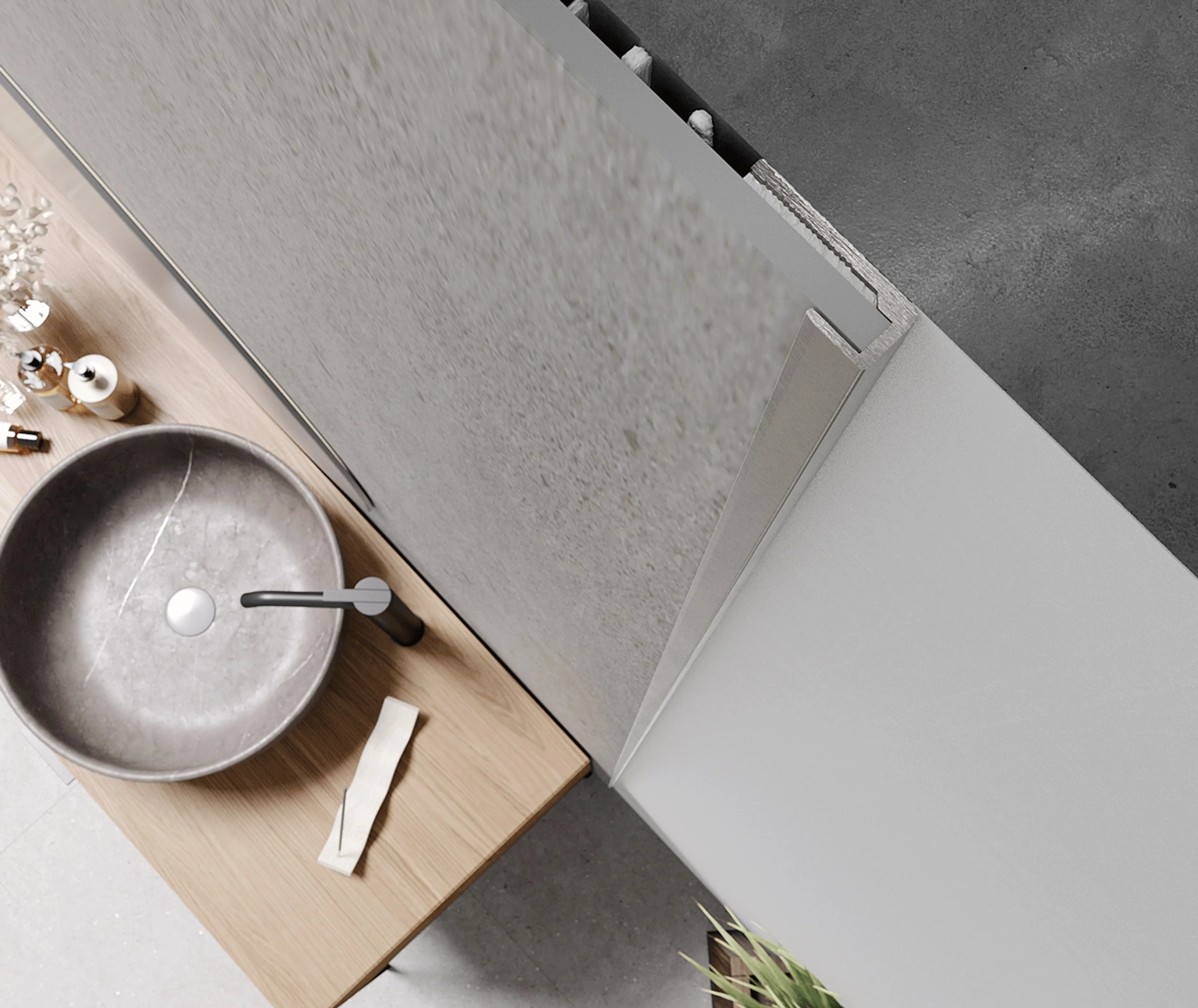 MODEE Wandprofil Endprofil Silber (10040370835)