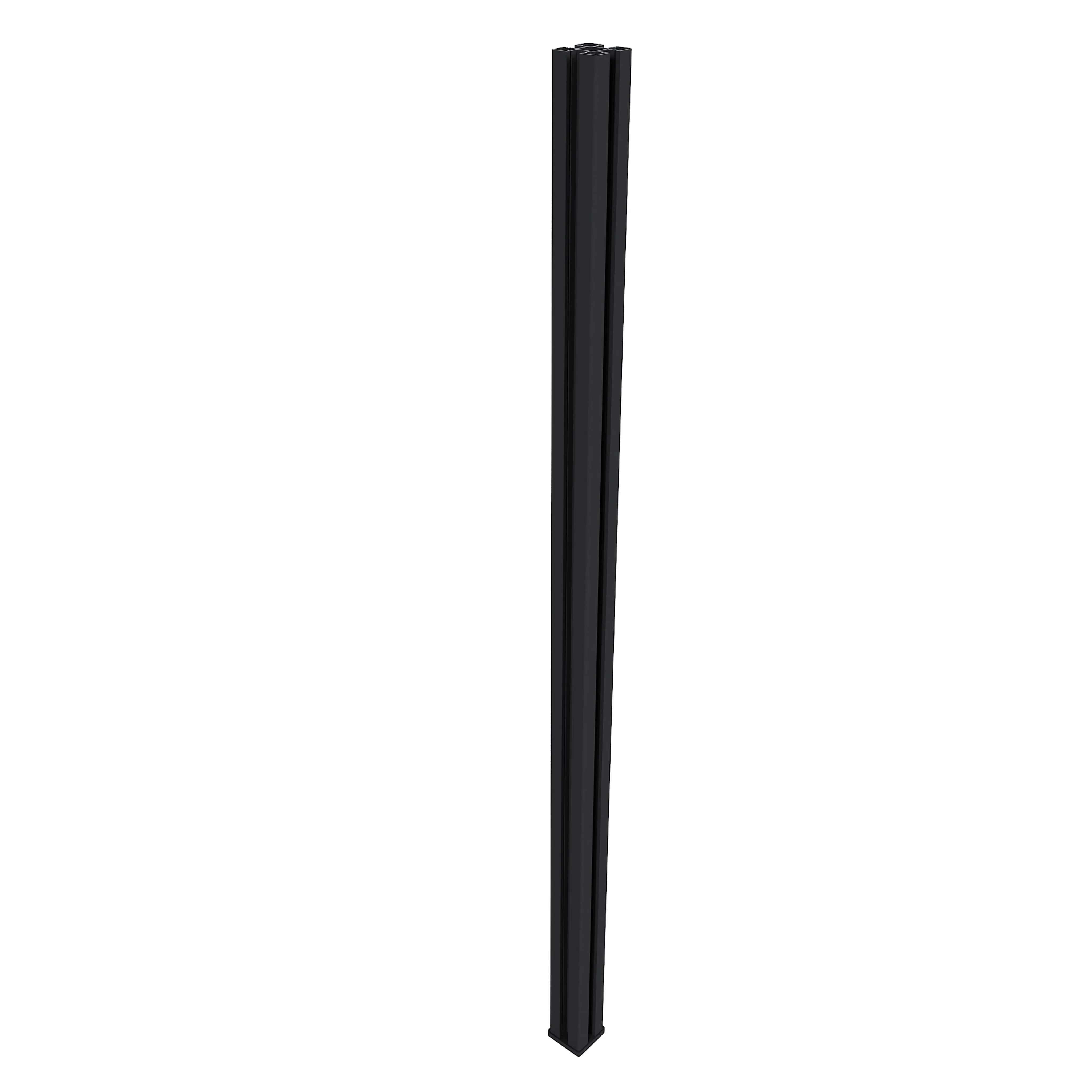 NewTechWood WPC Sichtschutzzaun Stecksystem Alu Pfosten (10040365721)