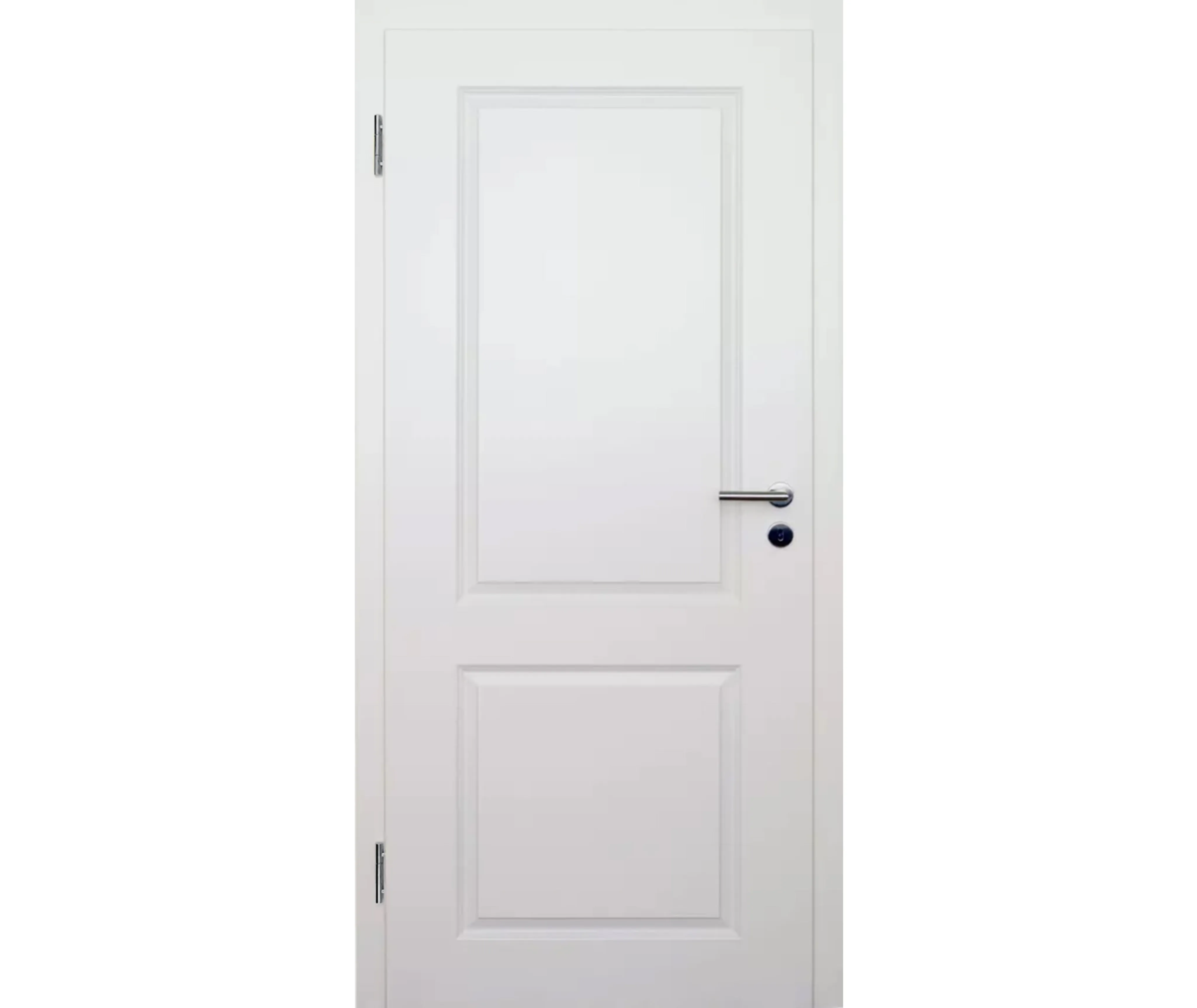 HORI Schallschutz Wohnungseingangstür Estella 2 Weißlack RAL9010 SK1 Rundkante Vollspan (10040044376)