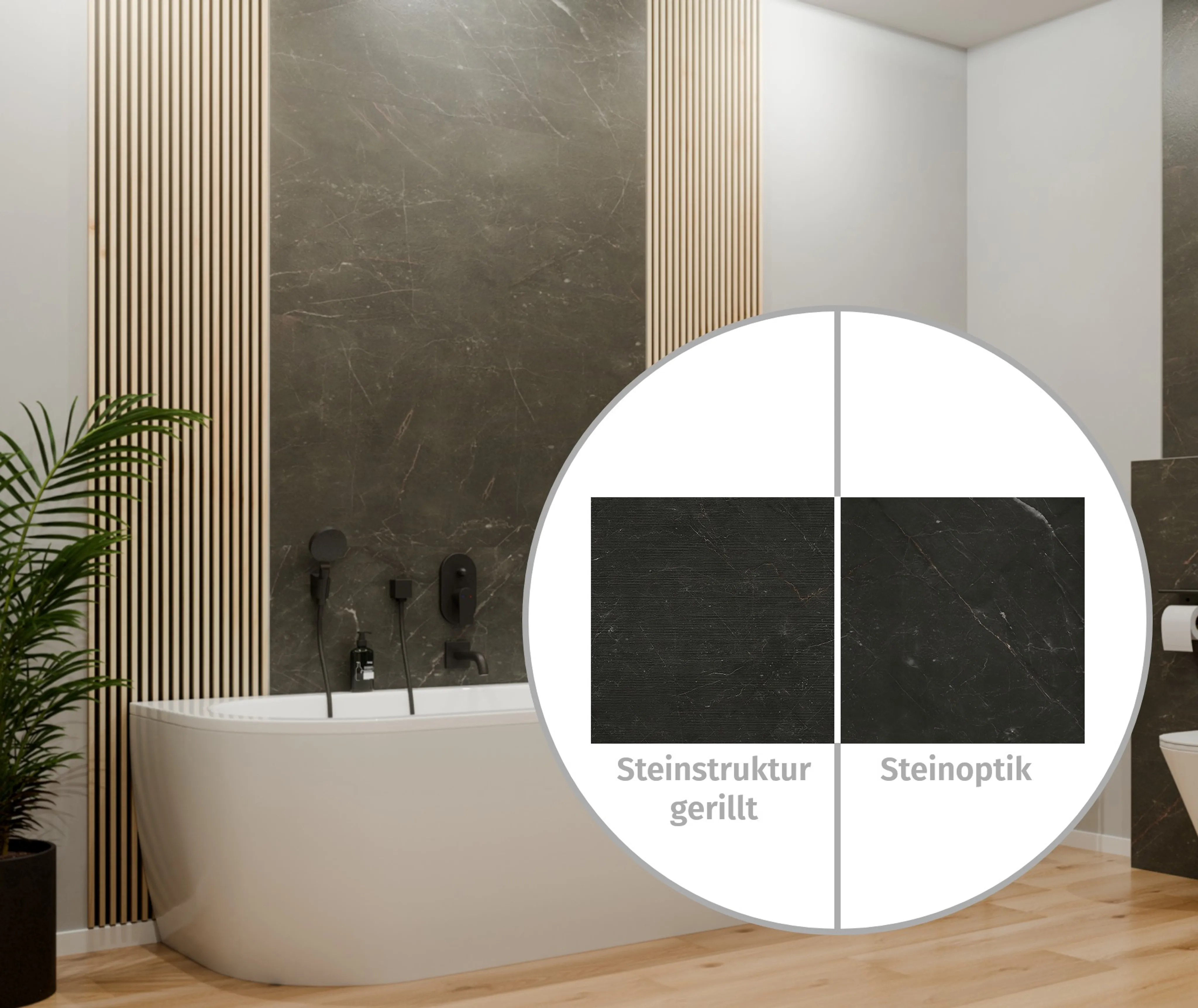 MODEE Wandverkleidung Stone Essence Monreale Black (10040373927)