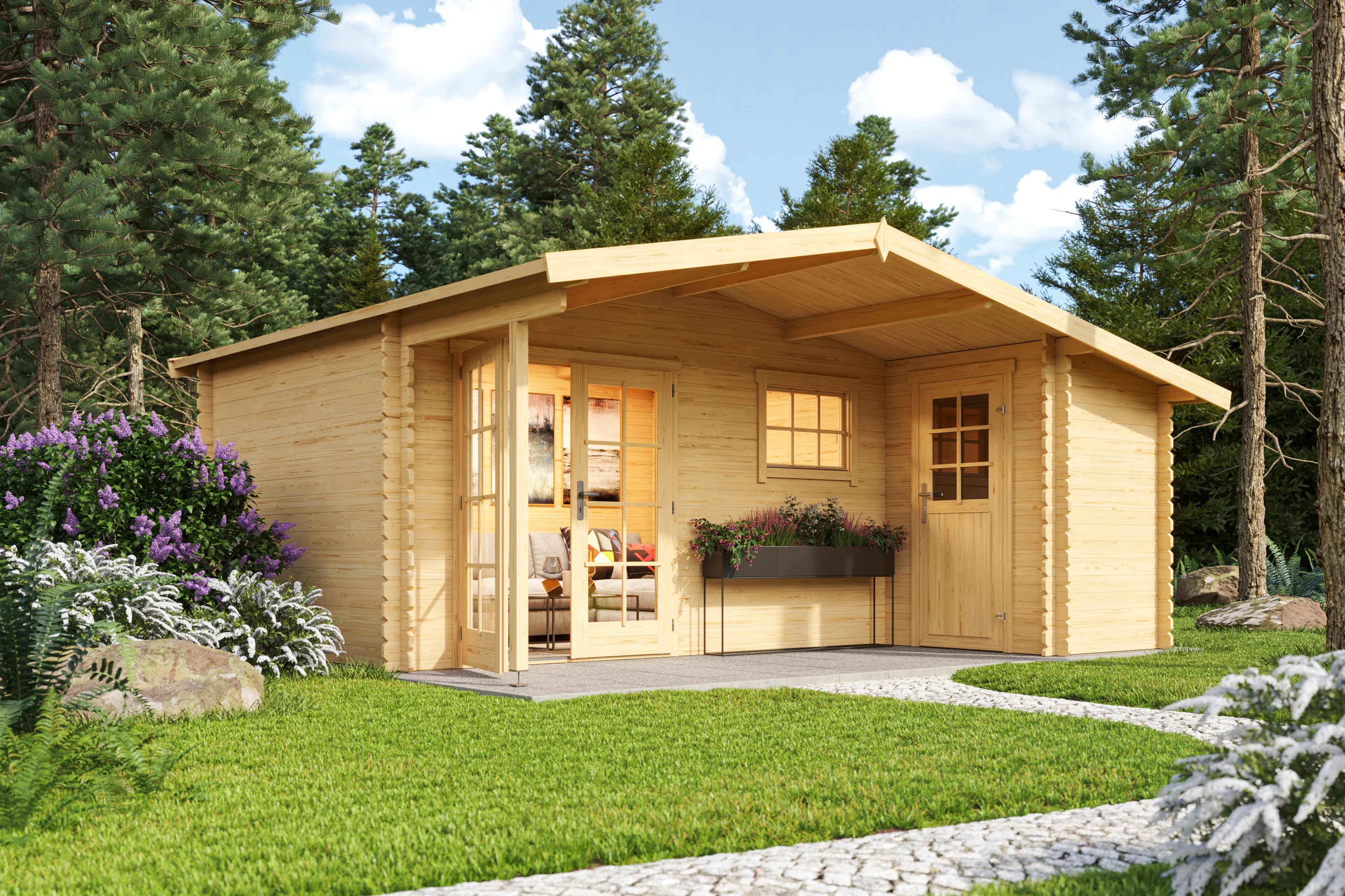 Lasita Maja Gartenhaus Little Rock (10040010936)