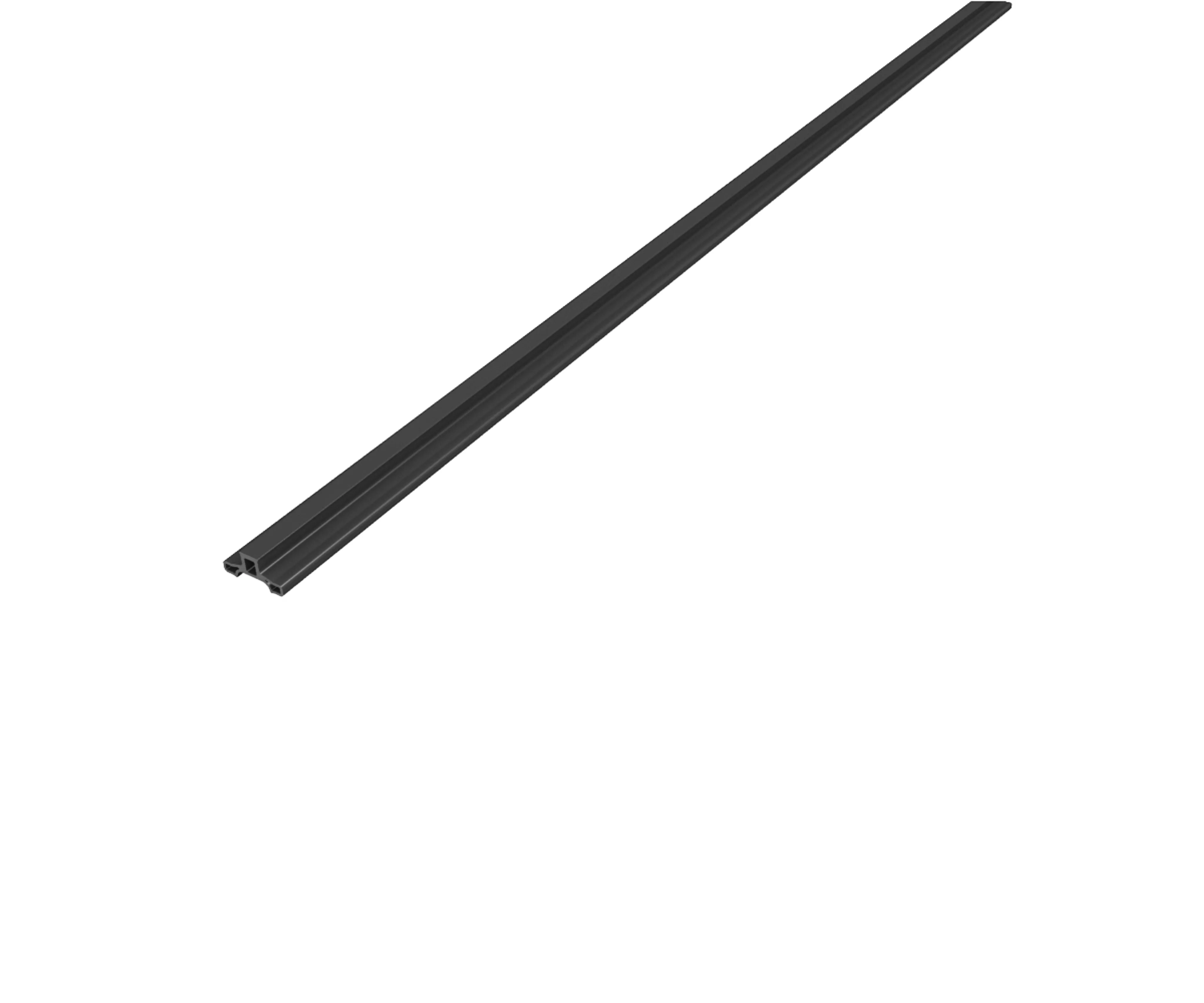 megawood 21mm Nutleiste für Rastklammer schwarz (10030014387)