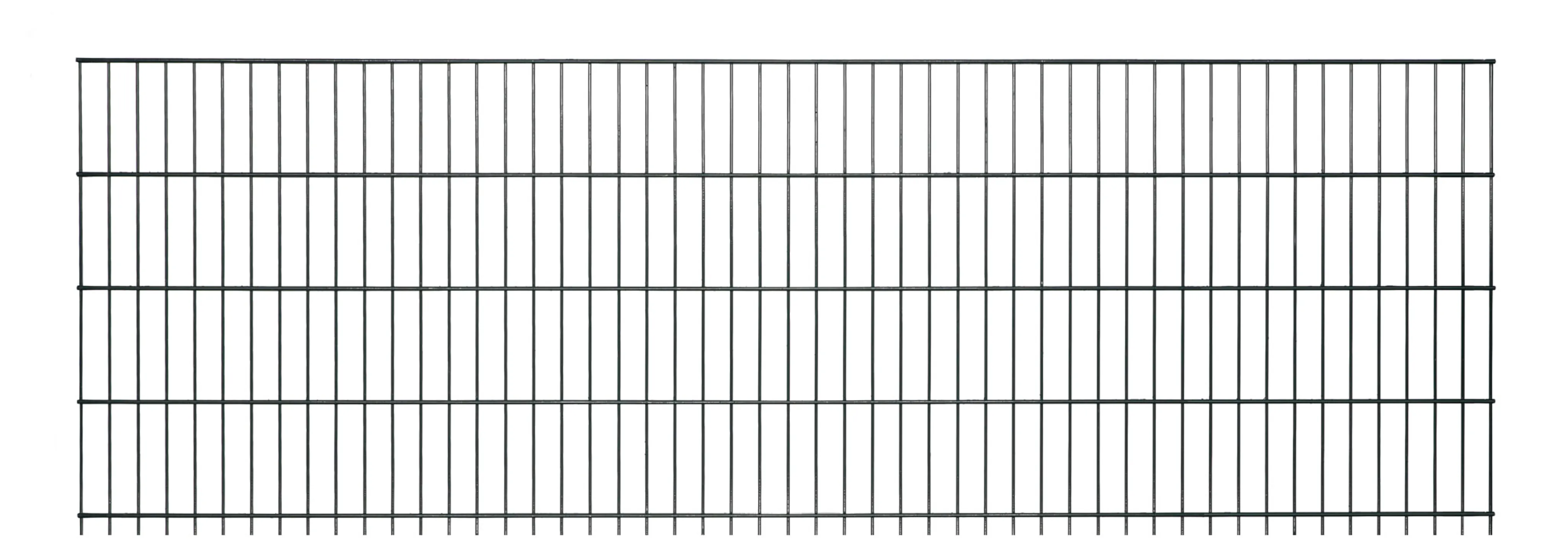 HORI Doppelstabmattenzaun S/HR 8/6/8 mm, Zaunfeld 201 cm, anthrazit (10030020505)